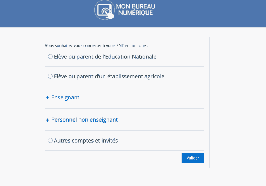 se connecter à mon bureau numerique
