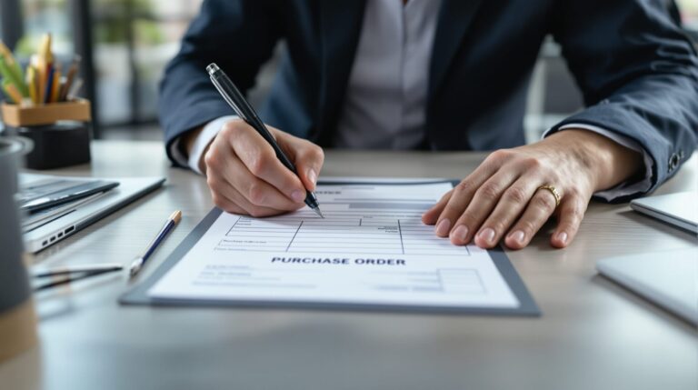 créer bon de commande