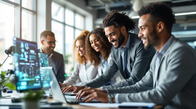 marché en croissance