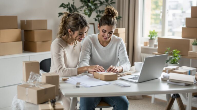 travailler à domicile emballage
