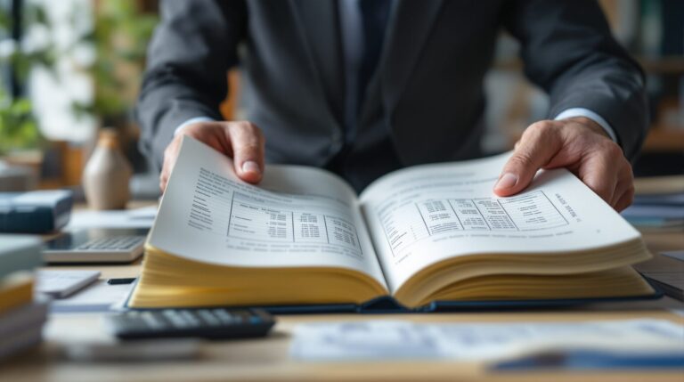 grand livre de comptes