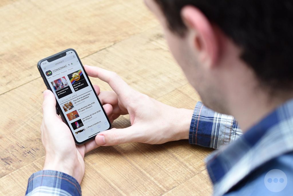 utilisation smartphone