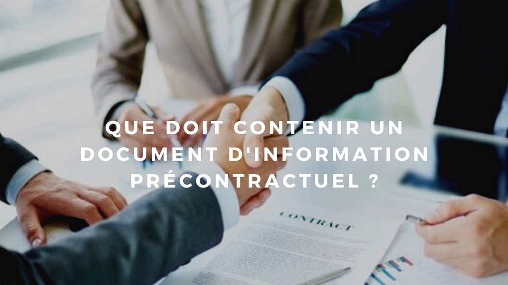 document d’information contractuel