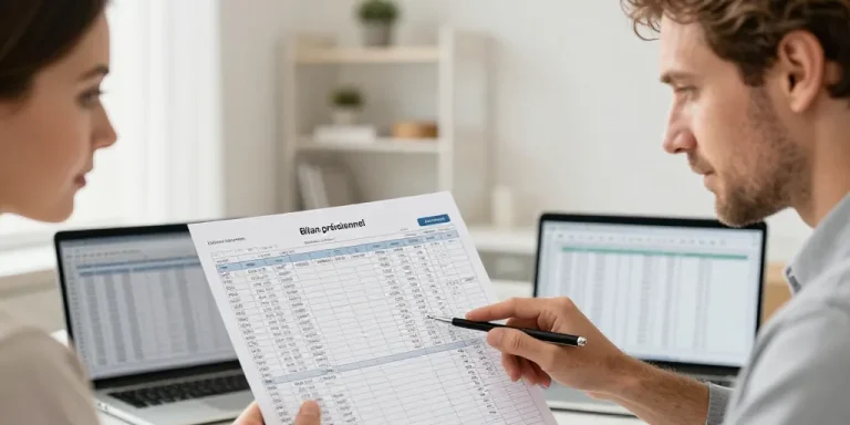 bilan previsionnel modele excel