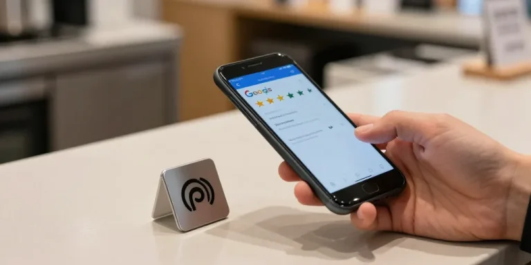 fonctionnement plaque nfc avis google