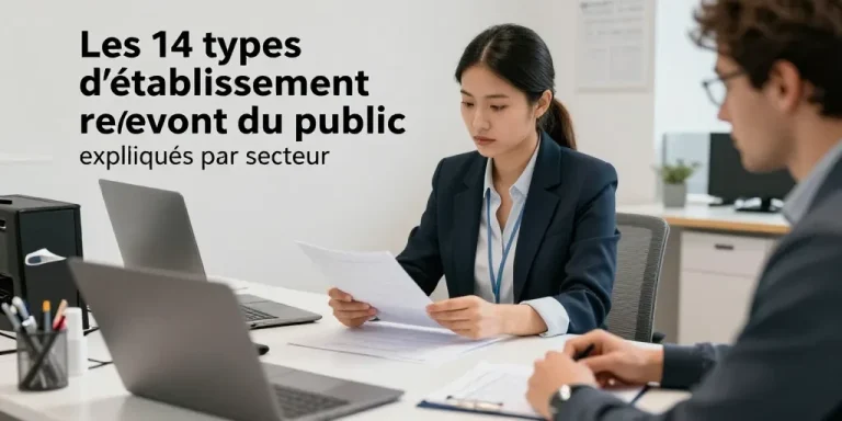 types d'etablissement recevant du public
